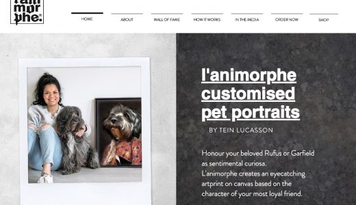 大事な家族であるペットの肖像画を作ってくれる「lanimorphe」