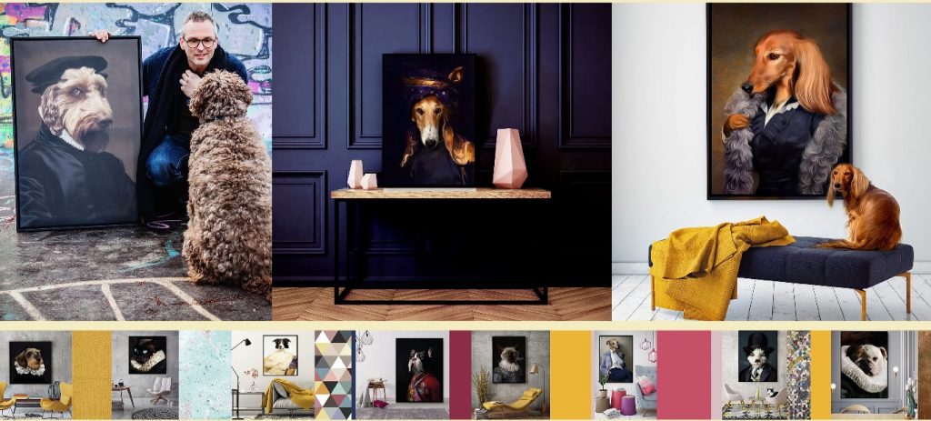 ペットの肖像画